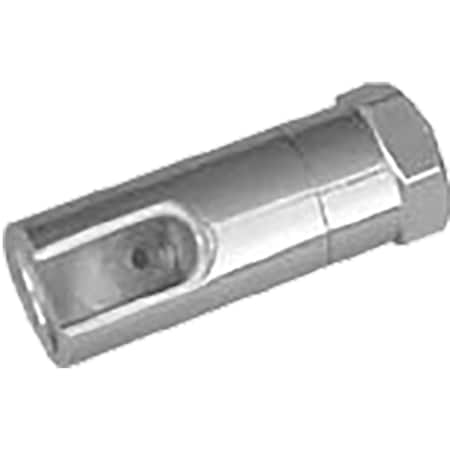 American Forge & Foundry Grease Coupler, Right Angle, 1/8 in NPT Threads, with Polyurethane Seal 8034
